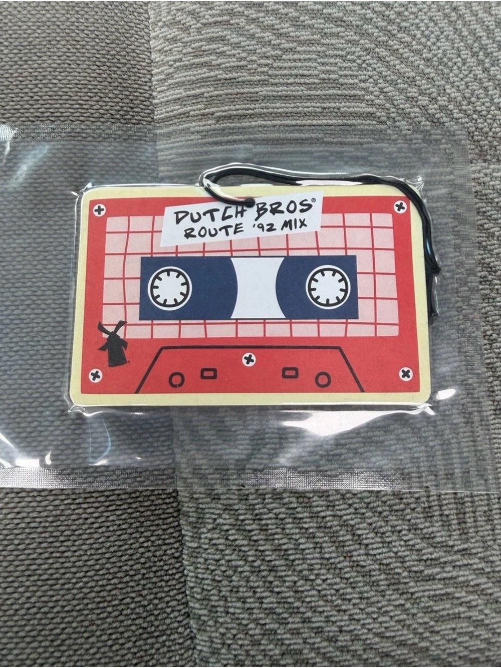 Dutch Bros Mix Tape Cotton Candy Scented Car Air Freshener Merch Drop 2026 .
